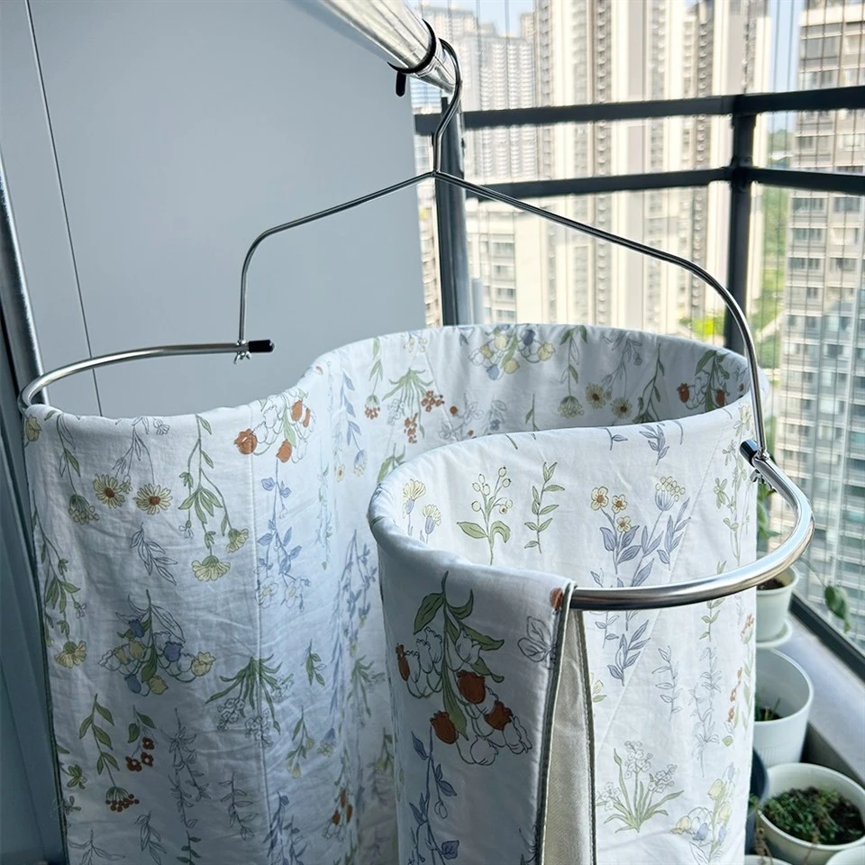 Space Saving Quilt Hanger For Bulky Bedding best
